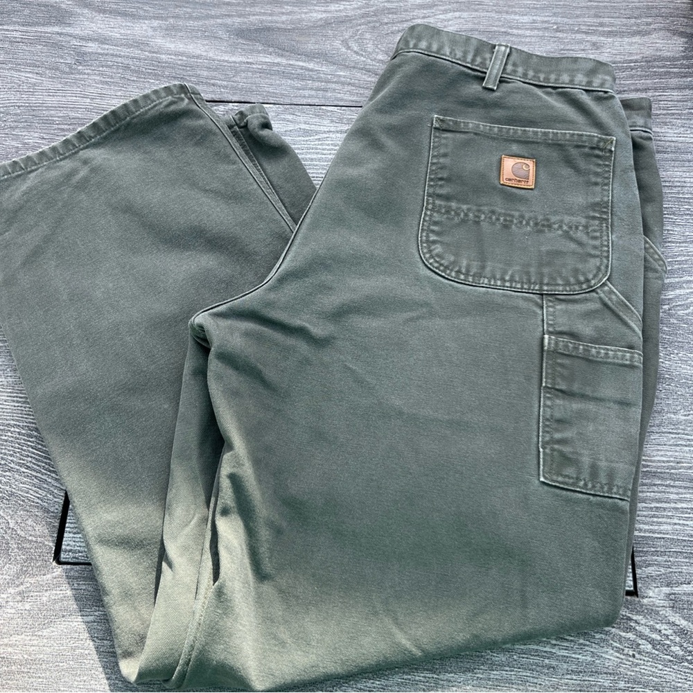 Carhartt Men's Cargo Pants - Olive Green